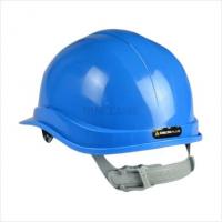 代尔塔 安全帽 PP材质,工程建筑施工,PE衬插片,有透气孔蓝色；102012